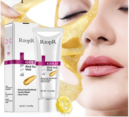 Gold & Black Peel-Off Mask Duo for Anti-Aging & Pores