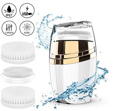 Silicone Facial Cleansing Brush - Gentle Exfoliator