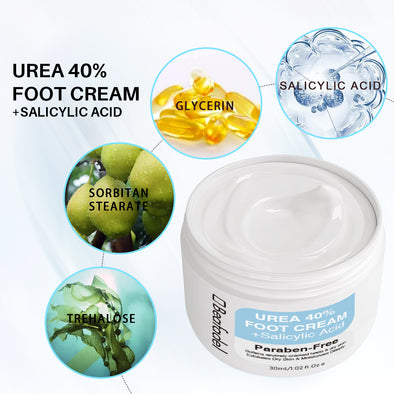 Urea 40% Foot Cream - Exfoliating & Moisturizing