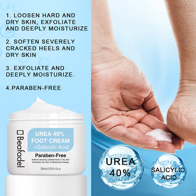 Urea 40% Foot Cream - Exfoliating & Moisturizing